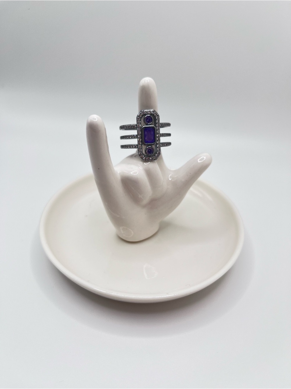 Bomb Party Ring - Of Sacred Geometry- Size 8